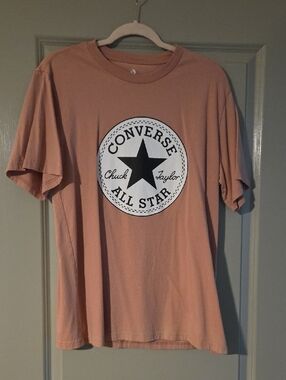 Converse Graphic Tee with Black & White Logo